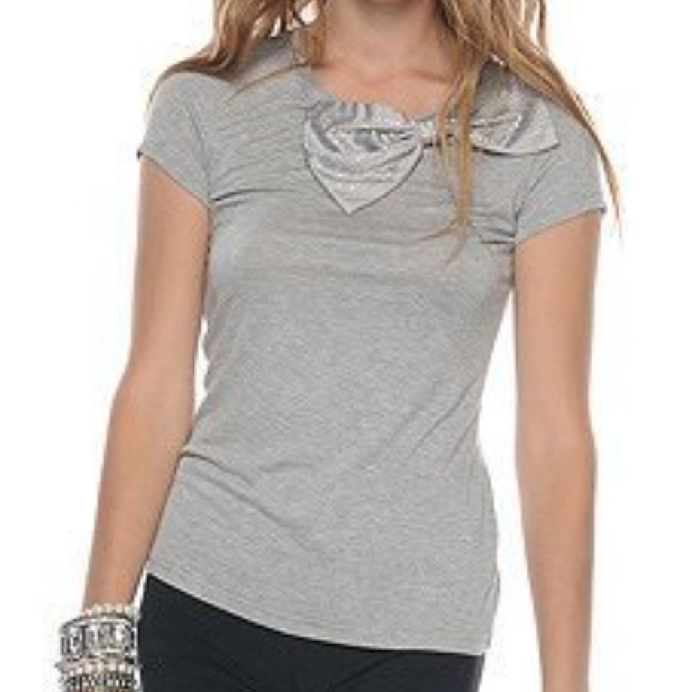 forever 21 Bow Knit Top NWT